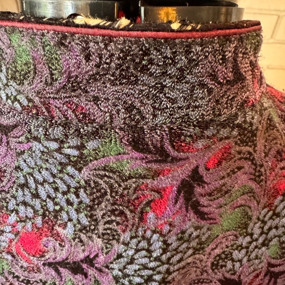 Vintage Wai Wah Fashion Brocade Jacket – Size 17 - Picture 5 of 9